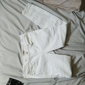 Women's Loft petite white pants 00P